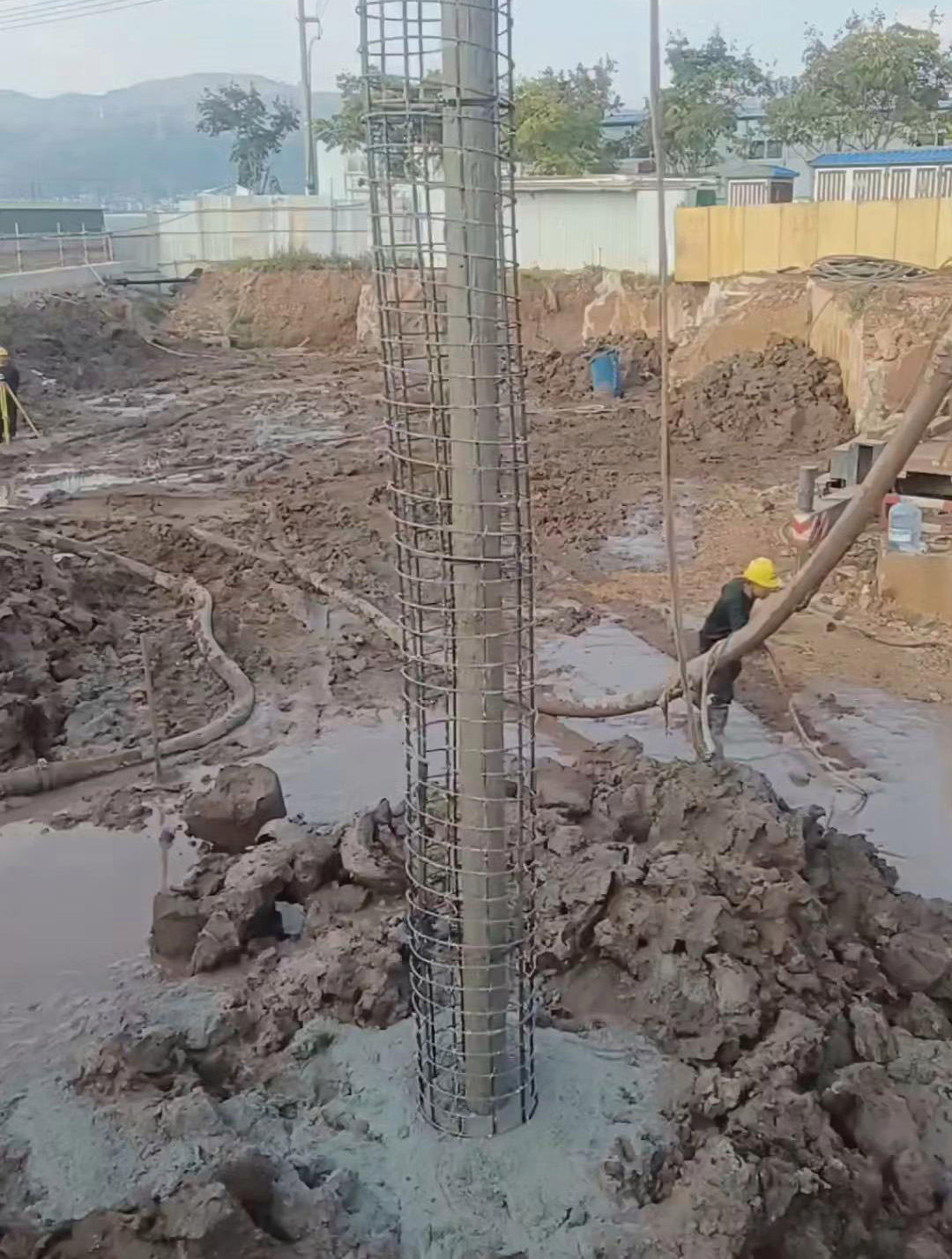 张家口崇礼县长螺旋钻孔压灌桩