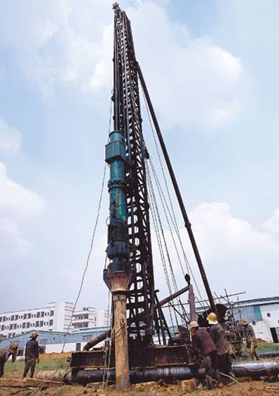 张家口崇礼县振动沉管载体桩